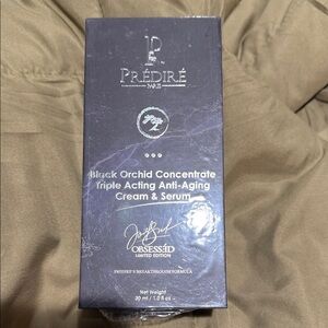 Prédiré Black Orchid Concentrate Cream & Serum NWT!!